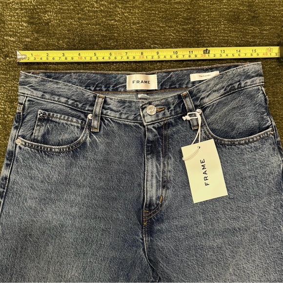 FRAME The Candle Cropped Mid-Rise Straight-Leg Jeans Size 28 – NWT - Picture 6 of 7